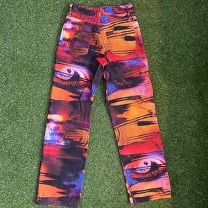 NWT Colorful Jaded London Oracle Eye Print jeans size: 25